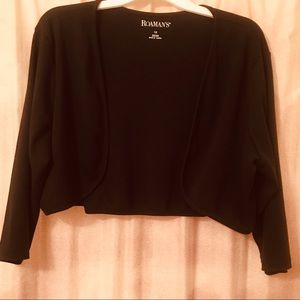 Plus size Three-Quarter sleeves Cardigan